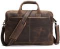 Leather Briefcase  Laptop Bag