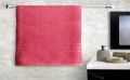 Solid Crepe Pc Dyed Popcorn Weave Terry Bath Towel with Dobby Border
