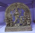Dhokra Art Maa Durga Brass Statue