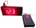 4 Inch 3 Digits Dual Voice Token Display System