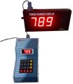 4 Inch 3 Digits Multi Voices Token Display System
