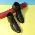 RC3545 Mens Black Formal Shoes