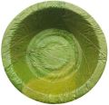 Green Round Sal Leaf Bowl