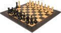 Burnt Russian Zagreb Chess Set