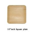 10 Inch Square Areca Leaf Plate