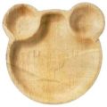 Teddy Bear Shape Areca Leaf Plate