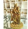 Beautiful Brass RadhaKrishna Statue