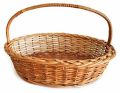 Round Brown bamboo baskets