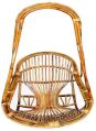 Polished Brown bamboo swing chairs