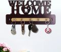 Wood Polished Brown decorative key hanger