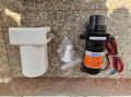 Black seaflo electric toilet flush pump