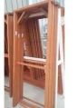 Rectangular Brown wooden door frame