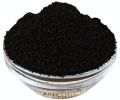 Black activated carbon powder
