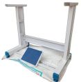 White iron sewing machine stand