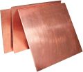 Rectangular Square Brown Copper Plates