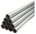 Polished Round Grey galvanized iron pipes