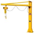 Mild Steel Yellow Electric Pillar Mounted Jib Crane