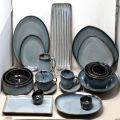 Round Available in Many Colors Plain & Printed Ceramic Dinner Set