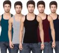 Cotton Hosiery Available in Many Colors Sleeveless Plain Mens Vests