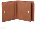 Brown Plain Plain leather card holder