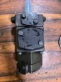 Mild Steel Black High Semi Automatic 220V hydraulic double vane pump