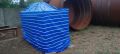 Ldpe Blue Strips Rectangular generator plastic cover