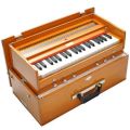 Wood Polished Hand Operated Brown New Harmonium