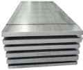 Polished Silver plain mild steel plate