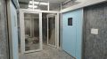 HPCL Blue Hermed Meditech Solutions puff air tight operation theater sliding door