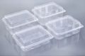 2000 ml High Lid PET Hinged Container