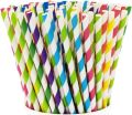 6 mm Assorted Paper Drinking Straws