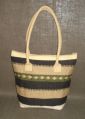 Embroidered Jute Tote Bags