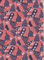 Polyester Flag Printed Fabric