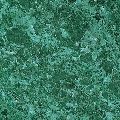 Polished emerald green marble stones