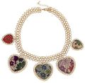 Imported Gold Plated Fashion Statement Necklace