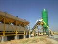 Static Inline Hopper Concrete Batching Plant with Twin Shaft Mixer (GEPL SIH - 45)