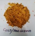 Raw Sienna Colored Clay Powder