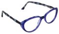 Blue Cat Eye Acetate Spectacle Frame
