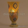 Glass Color Mosaic Candle Holder