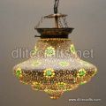 Glass Color Mosaic Hanging Lamp