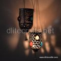 Mosaic Glass Hanging Lamp