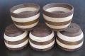 Segmented Wooden Bowls Set