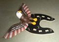 Handicraft Leather Eagle Key Holder Sculpture