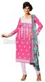 Royal Pink Colored Straight Salwar Suit