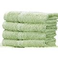 Light Green Cotton Bath Towels