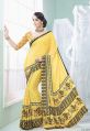 Color Printed Crepe Silk Saree