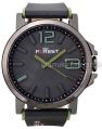 forest green dial black belt fancy analog watch for men and boys