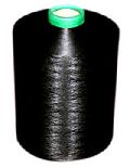 Dope Dyed Black Polyester Yarn