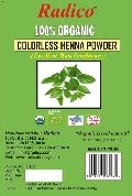 Organic Colorless Henna Powder