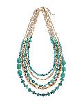 Beaded Green Necklace